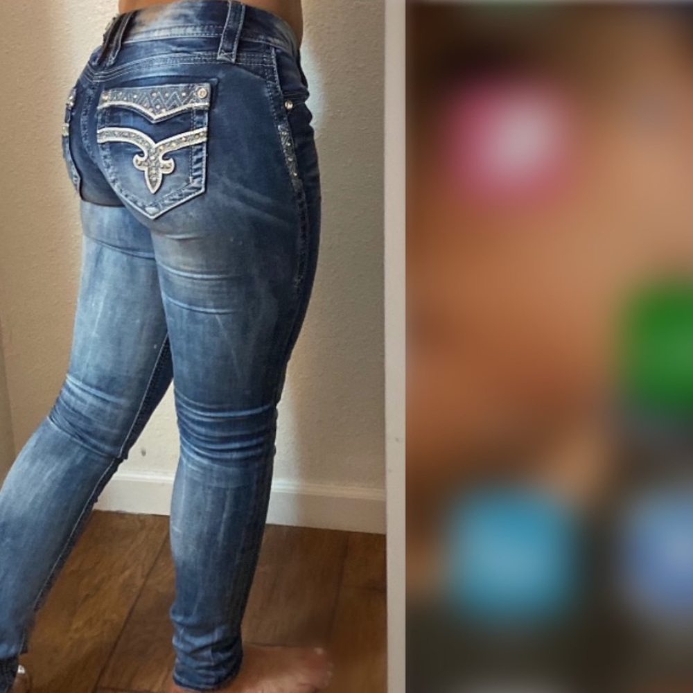 Rock revival skinny jeans